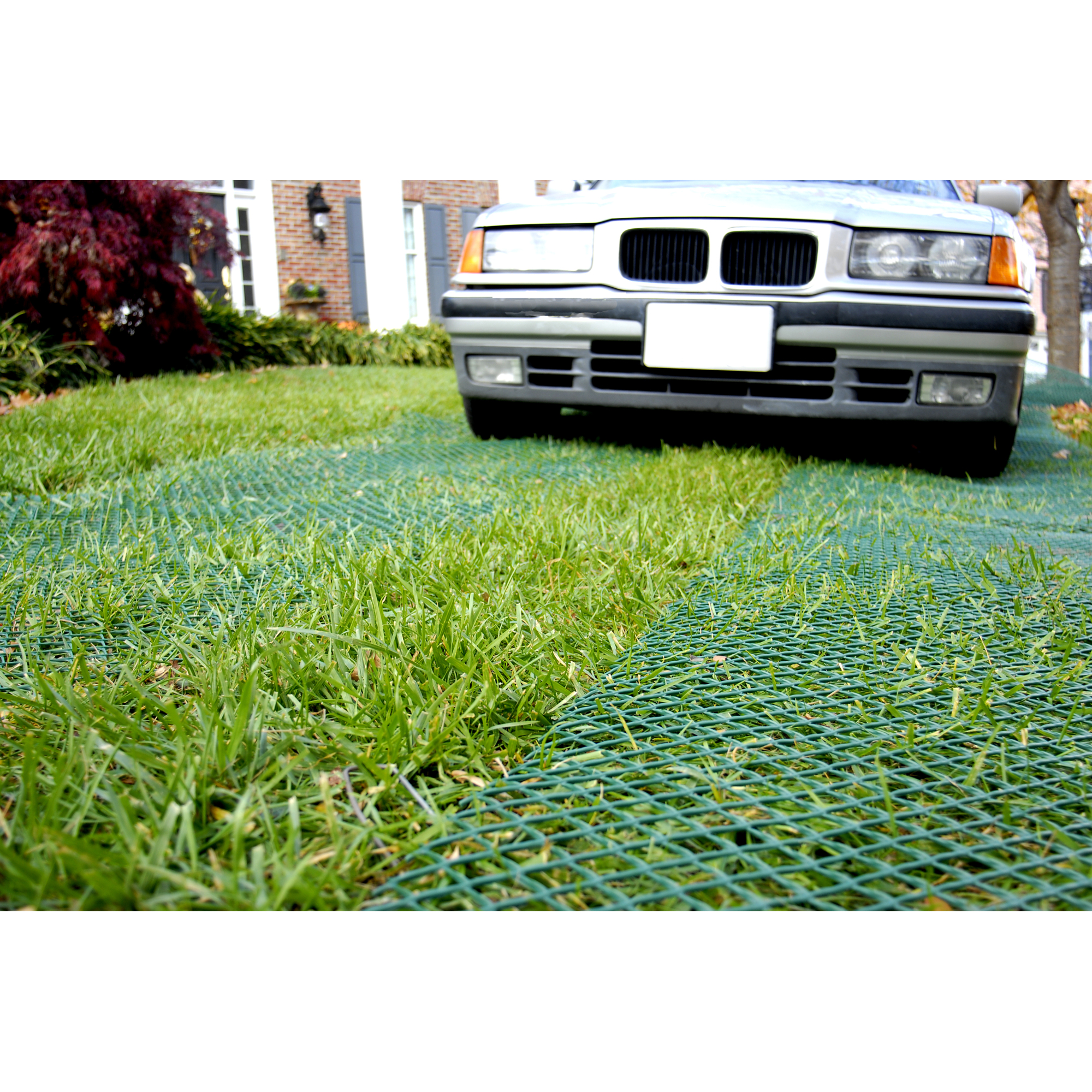 Tenax Yard Protection Mesh Fence — 3.5ft. x 20ft., 2 Pk., Green, HDPE, Model# 64313308YP